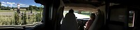 Panorama vanuit camper