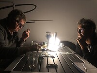 Ook nog een potje scrabble gedaan