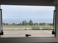 Uitzicht van parkeerplaats am Bodensee