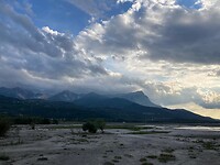 Wandeling vandaag de camping