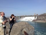 Jasper fotografeert Horseshoe Fall