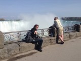 Johan en Jasper bij Hhorseshoe Fall