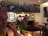 Bestellen in het Pizza restaurant