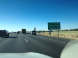 Onderweg naar Bakersfield