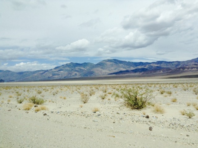 Woestijn bij Death Valley