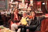 Op de bank in Central Perk