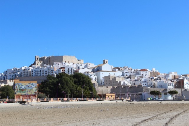 Het strand van Peñiscola