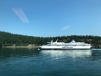 De ferry Victoria - Vancouver