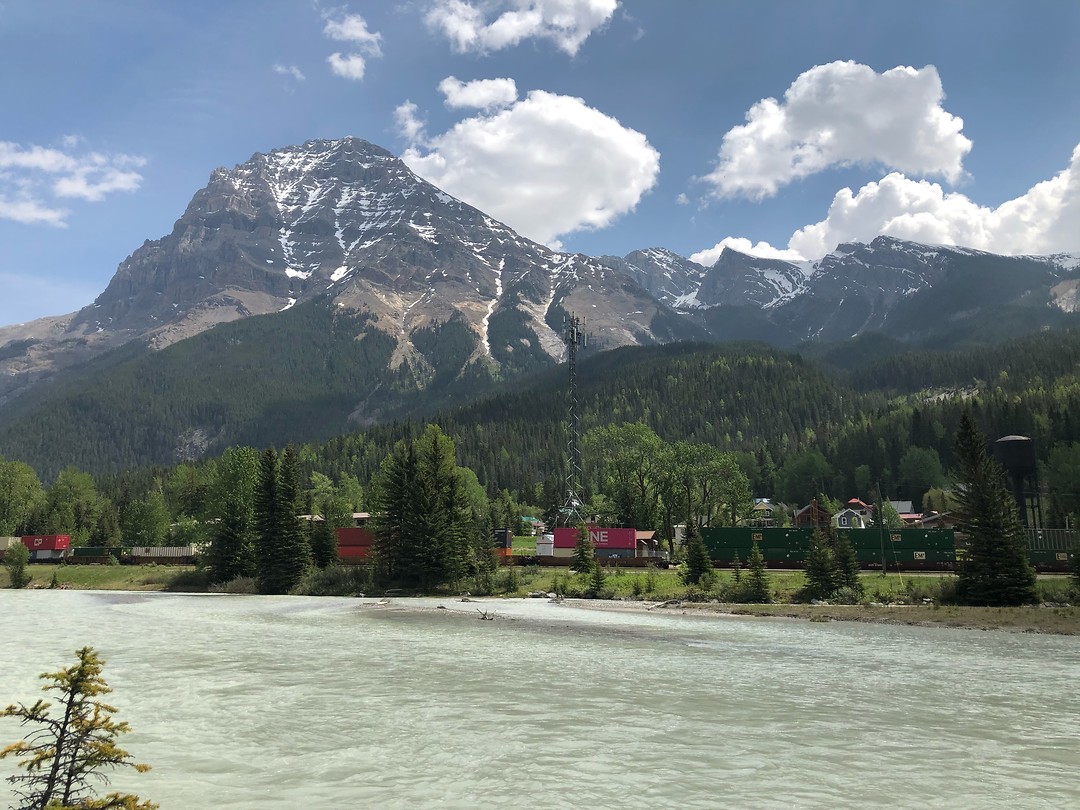 Onderweg naar Banff