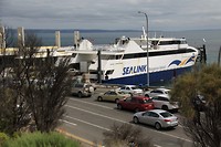 De ferry naar Kangaroo Island