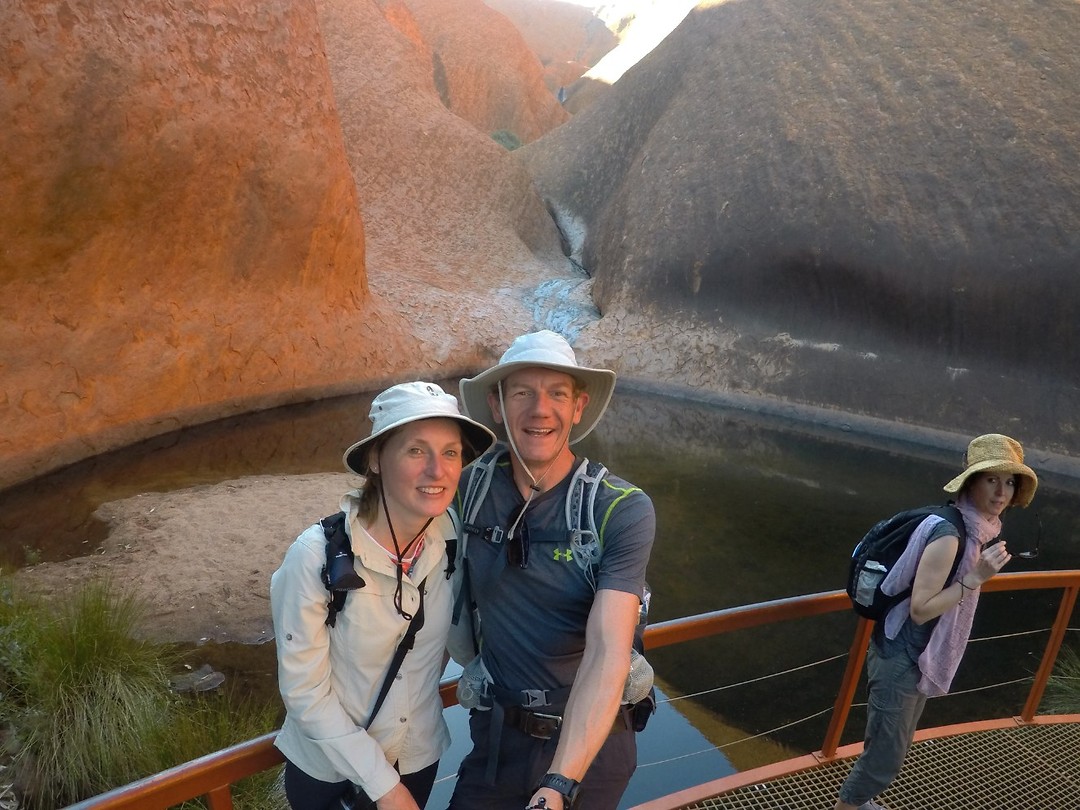 Dichtbij Uluru
