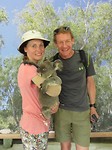 Samen met de koala op de foto