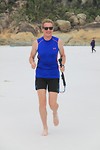 Eric op Whitehaven beach