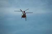 Helikopter gevuld met water