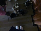 Schoenen uit als je het huis in wil
