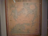 Oude maori kaart