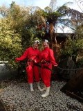 In onze sexy outfits :)