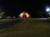 Maori huis by night