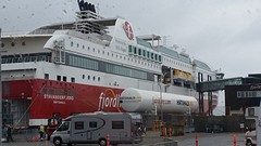 De MS Stavanger, die ons van Hirtshals naar Langesund heeft gebracht.