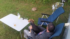 Puk wordt ernstig uitgedaagd...Alex houdt hem stevig in bedwang