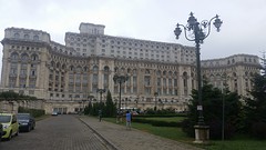 Het enorme paleis van Ceaucescu in Boekarest