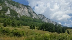 Het landschap tijdens één van onze lange bergwandelingen
