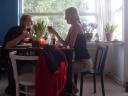 Met Ans in Amsterdam