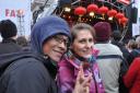 Chinese new year: Michael en Magda (huisgenoot)