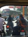 in the city...