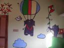 elephant on parachute, bye bye