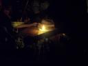 playing chess by candle light