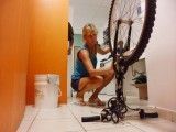 Fiets poetsen