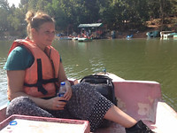 Waterfietsen in Ranchi Zoo