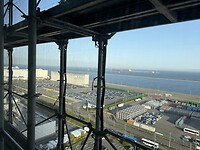 Uitzicht haven Tokyo Bay