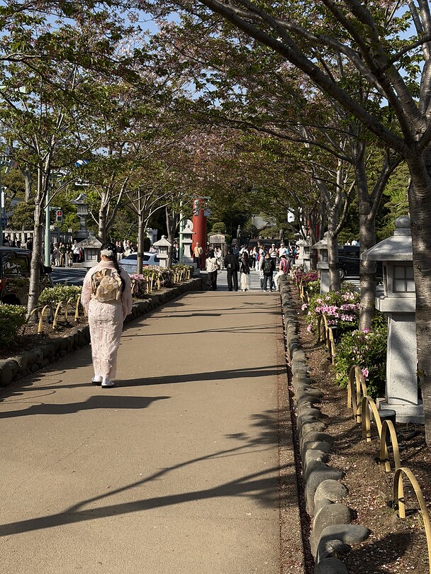 Japanse dame in traditionele kleding