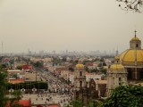 Downtown Mexico City in de verte