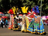 Carnaval in Puebla (Huehues wordt het ook wel genoemd)