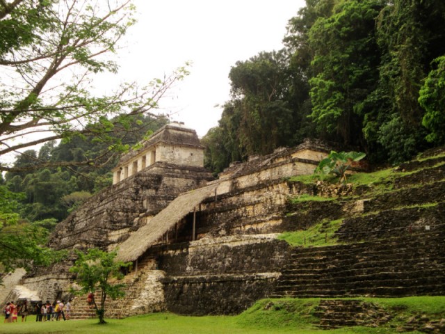 Templo XIII en Templo de las Inscripciones