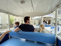 Rondrit treintje in Laon