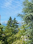 Uitzicht vlak bij camping Grenoble