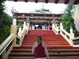 Taoïstische tempel in 'Beverly Hills subdivision'