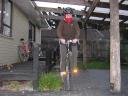 En zo fiets ik dan naar school ....