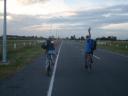 Met robert op de fiets