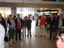 Afscheid op schiphol