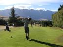 Tee off voor de Remarkables.