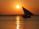 Zonsondergangen zijn zo mooi hier in Afrika