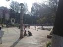 Kids exercising in the park in Guilin II (China)