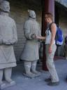 Xian - arm wrestling with the warriors