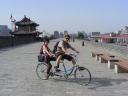 Xian - biking on the city walls