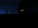 Mt Emei Shan - temple in the dark